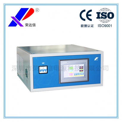 Positive and negative double pulse power supply