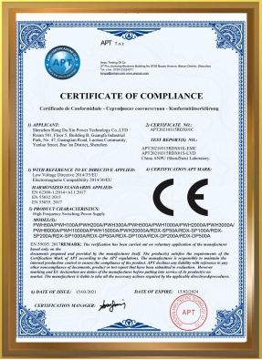 CE certification